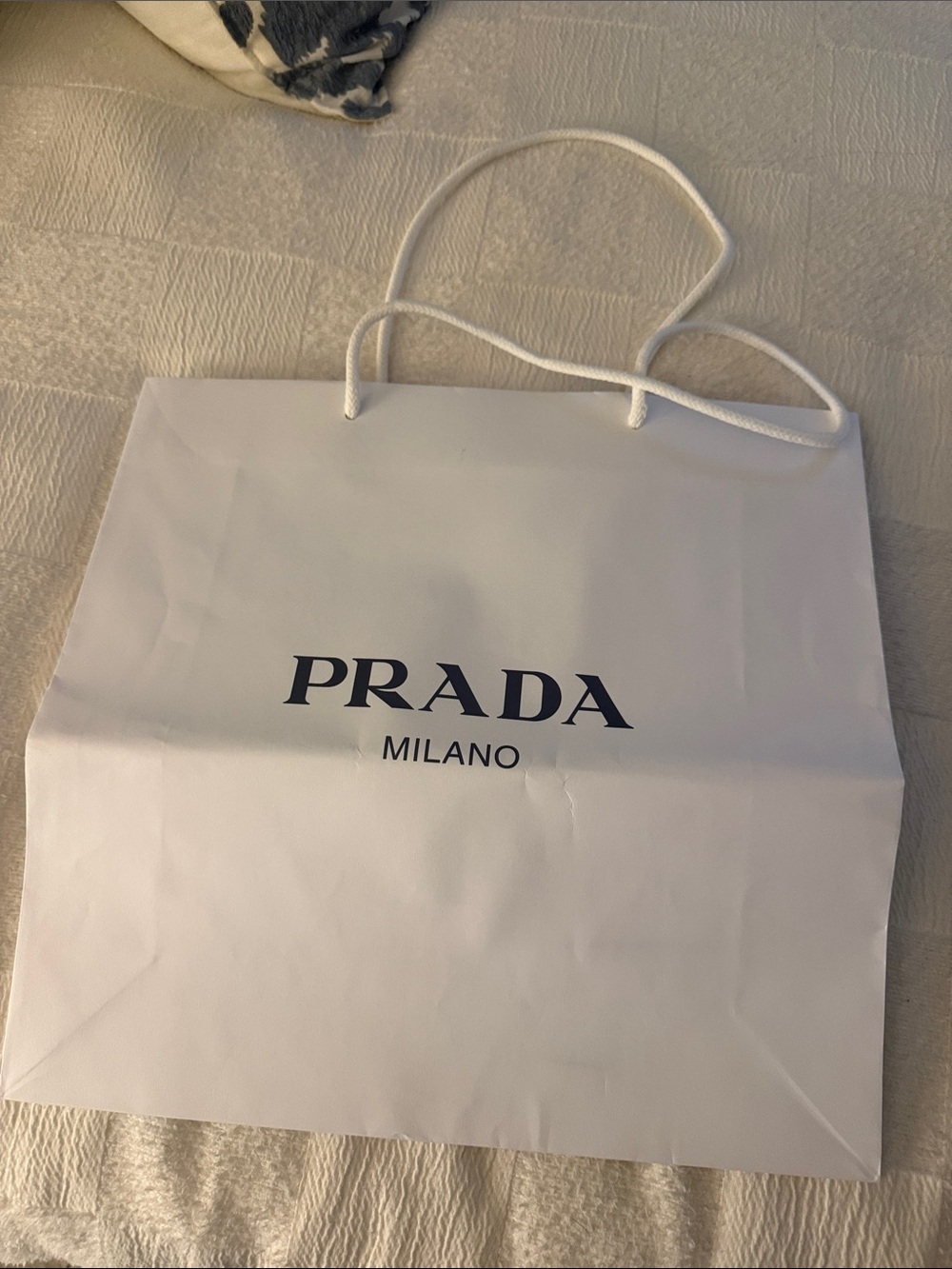 Prada shopping bag tote